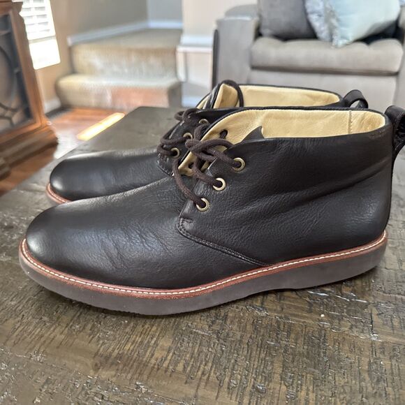 Samuel Hubbard Re-Boot Chukka Boots Mens 11 M  Brown Leather Comfort Vibram main image 6